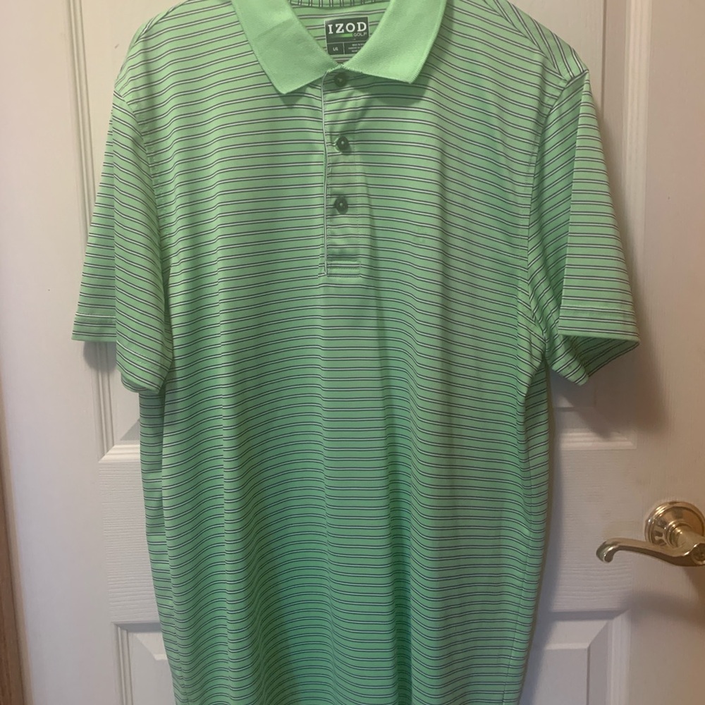 Men’s Izod Lg mint green Izod shirt